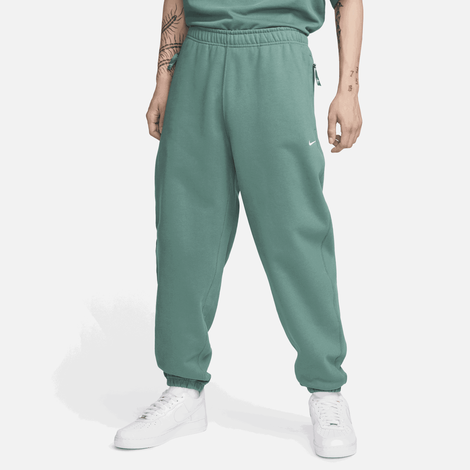 Joggingbukser Nike Solo Swoosh Grøn | DX1364-361, 0
