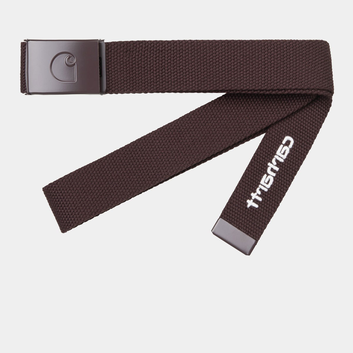 Bælter Carhartt WIP Carhartt WIP C-Logo Webbing Belt Brun | I035415_1, 0