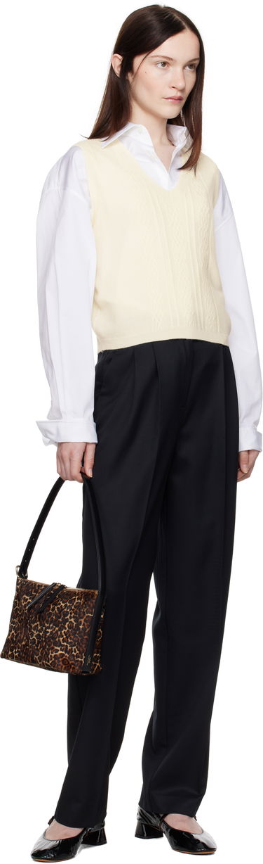 Bukser A.P.C. A.P.C. Joseon Pleated Trousers Sort | WOAPO-F08475, 3