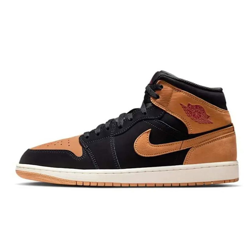Sneakers og sko Jordan Air Jordan 1 Mid "Black Flax" Orange | HV4091-002
