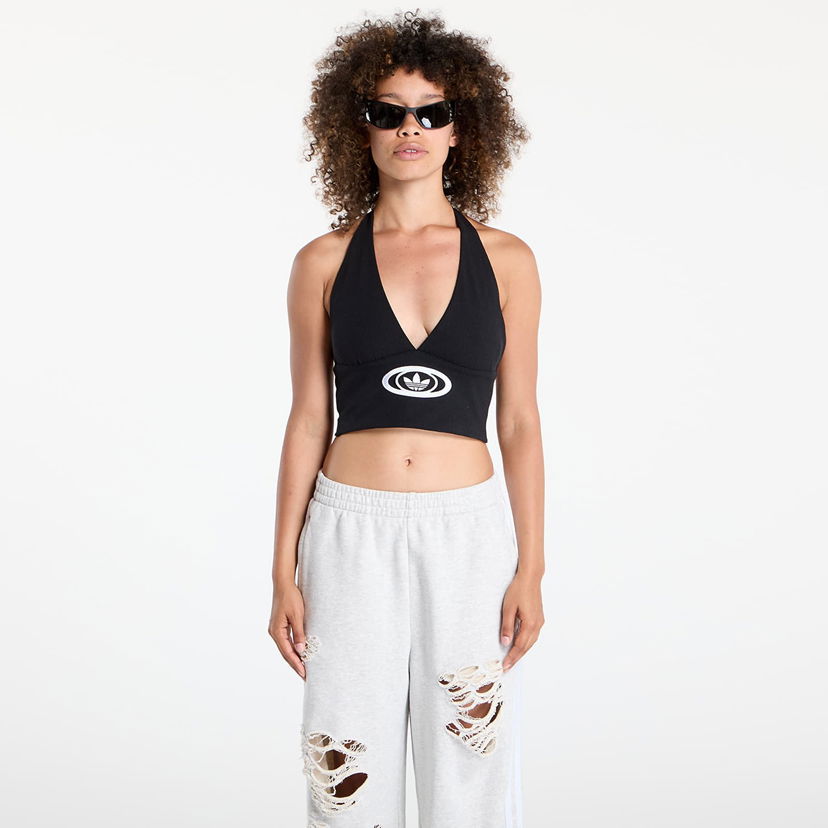 Crop top adidas Originals adidas Originals Campus 2000 V Halter Top Sort | KC8802