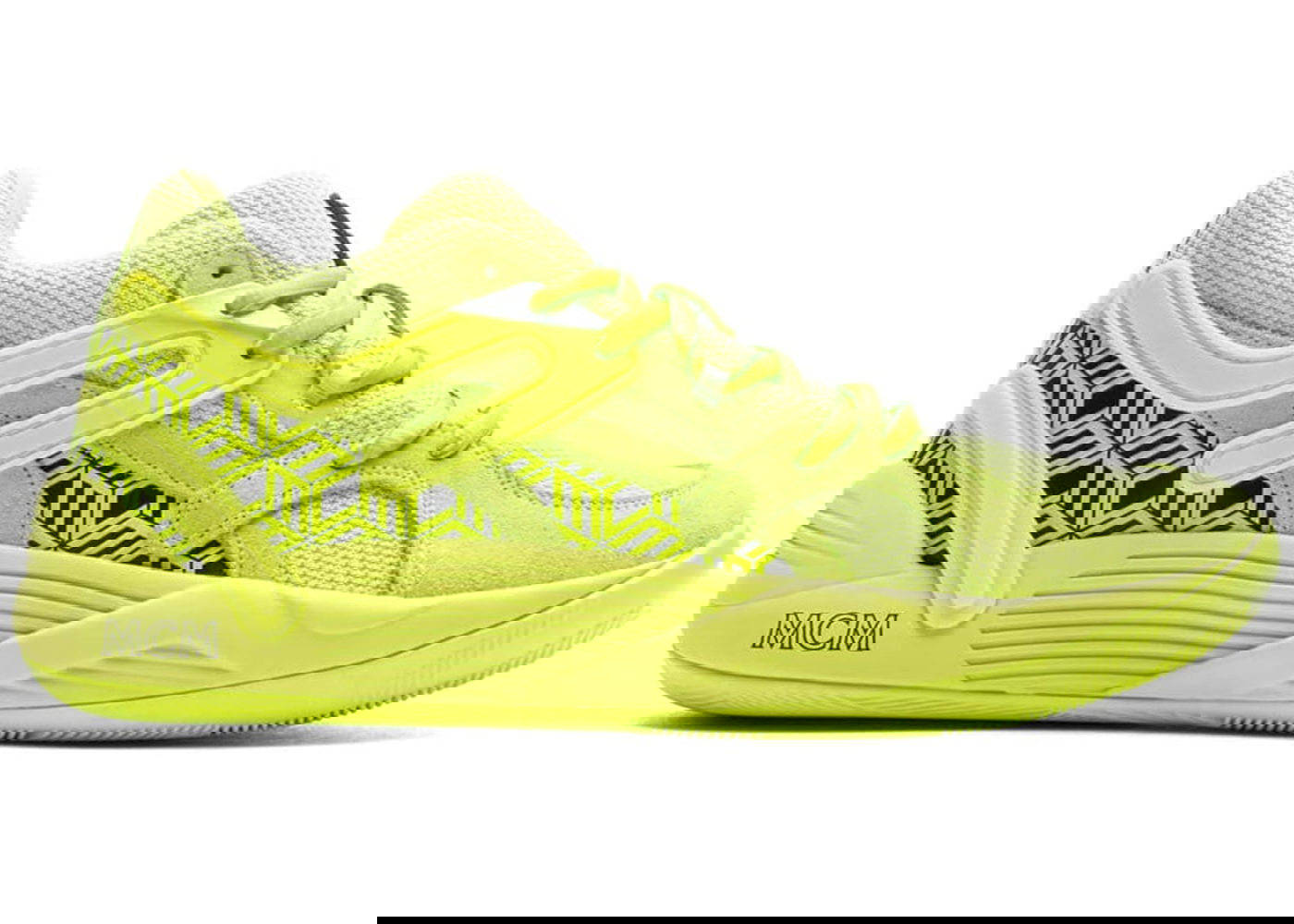 Sneakers og sko Puma TRC Blaze Court MCM Acid Lime Gul | 377623-01, 0