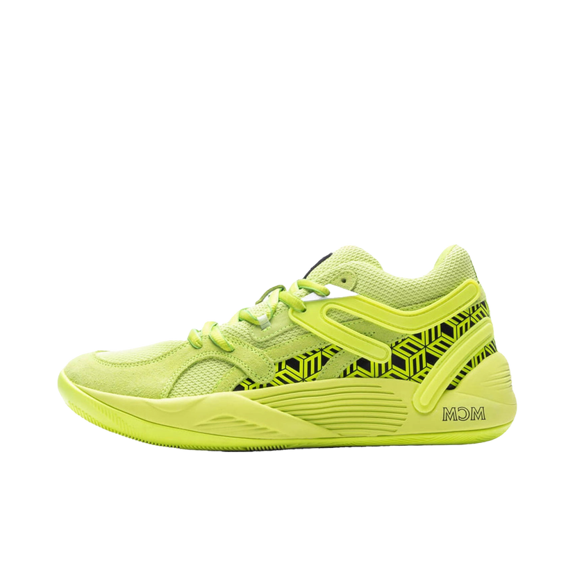 Sneakers og sko Puma TRC Blaze Court MCM Acid Lime Gul | 377623-01