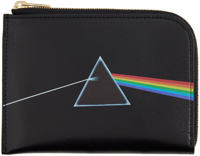 Tegnebog UNDERCOVER UNDERCOVER Pink Floyd Leather Zip Wallet Sort | UC1C4C01-1