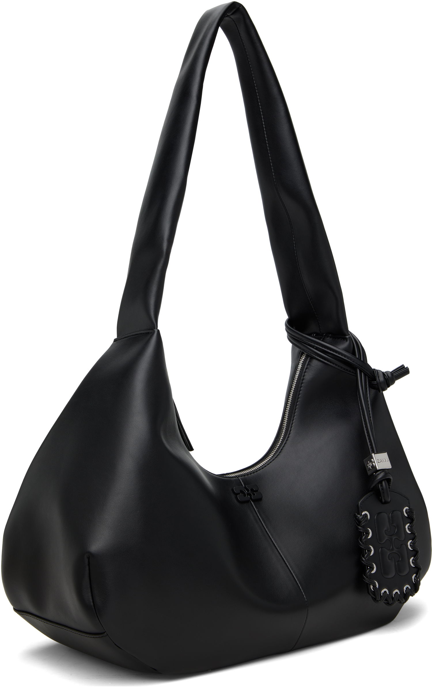 Skuldertaske GANNI GANNI Medium Shoulder Bag Sort | A6837, 1