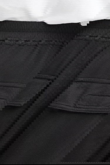 Joggingbukser Rick Owens Rick Owens DRKSHDW Classic Cargo Drawstring Cotton Sweatpants Sort | DU02E7370.RIG, 3