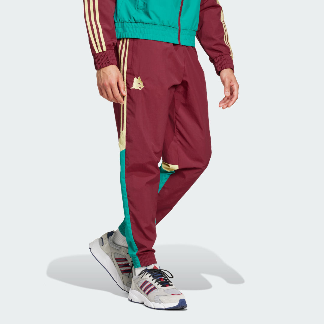 Joggingbukser adidas Performance AS Roma Seasonal Track Pants Bourgogne | IT3864, 0