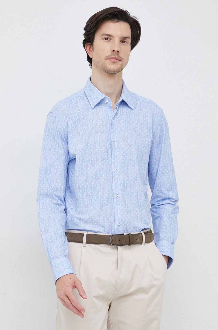 Skjorte BOSS Shirt Blå | 50490400, 0