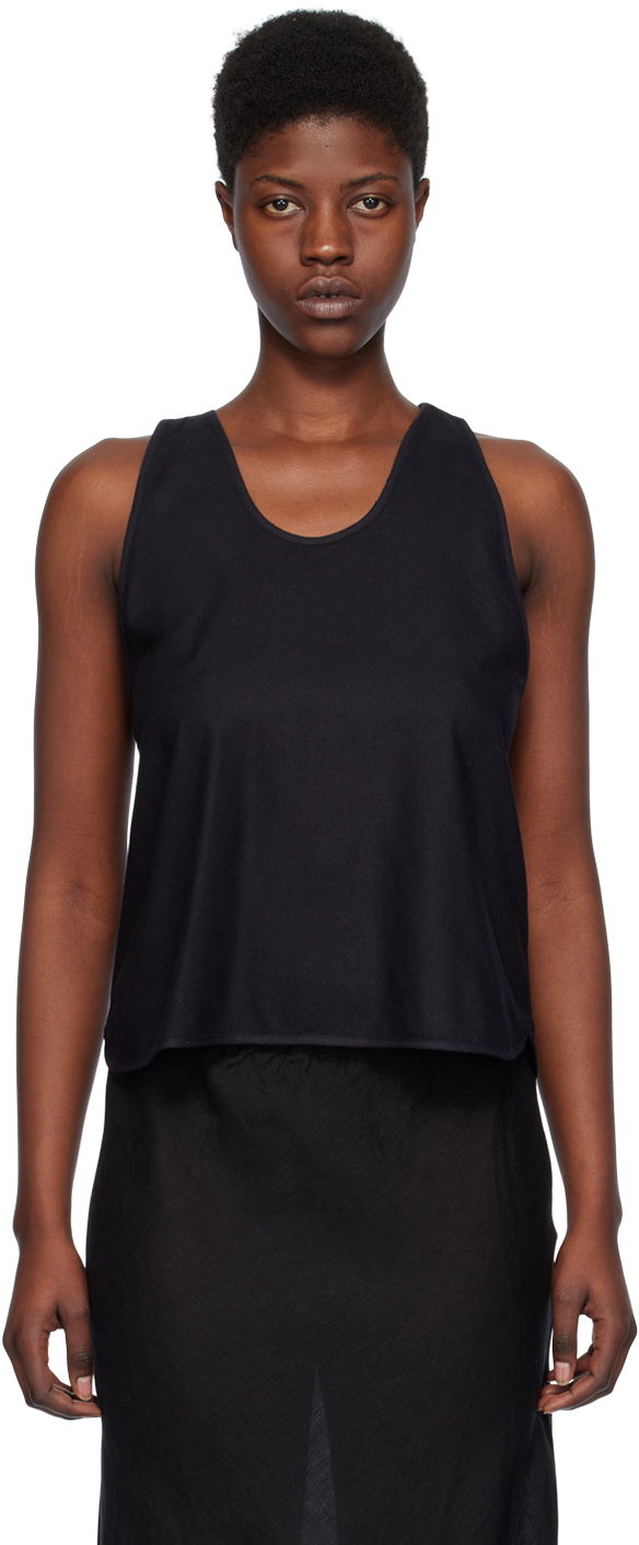 Tanktop Baserange Apron Tank Top Sort | TOAP-WS-000
