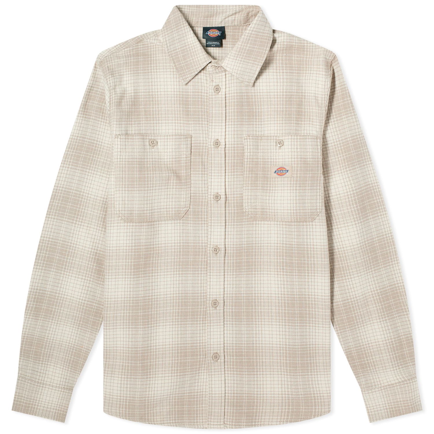 Skjorte Dickies Evansville Check Shirt Beige | DK0A4XGTSS01, 0