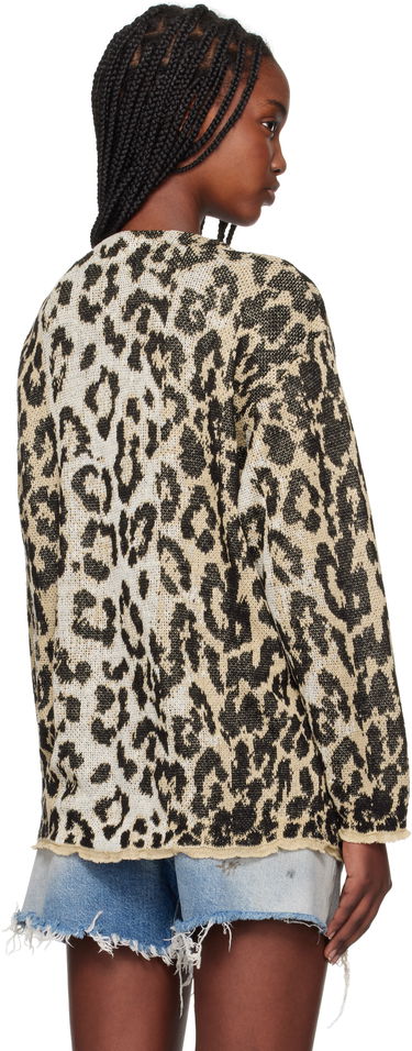 Sweater R13 R13 Boyfriend Cardigan Beige | R13WY268-Y192B, 2