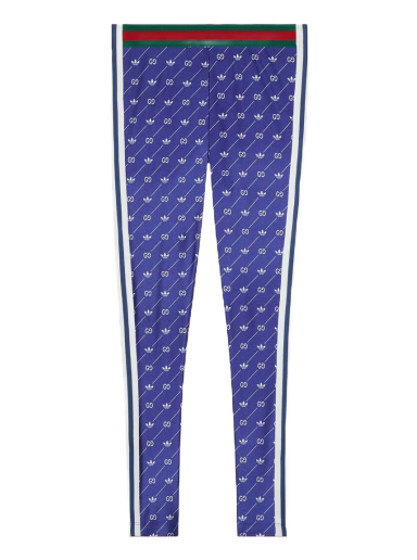 Joggingbukser Gucci adidas x Lycra Sweatpants Blå | 691776 XJELV 4759
