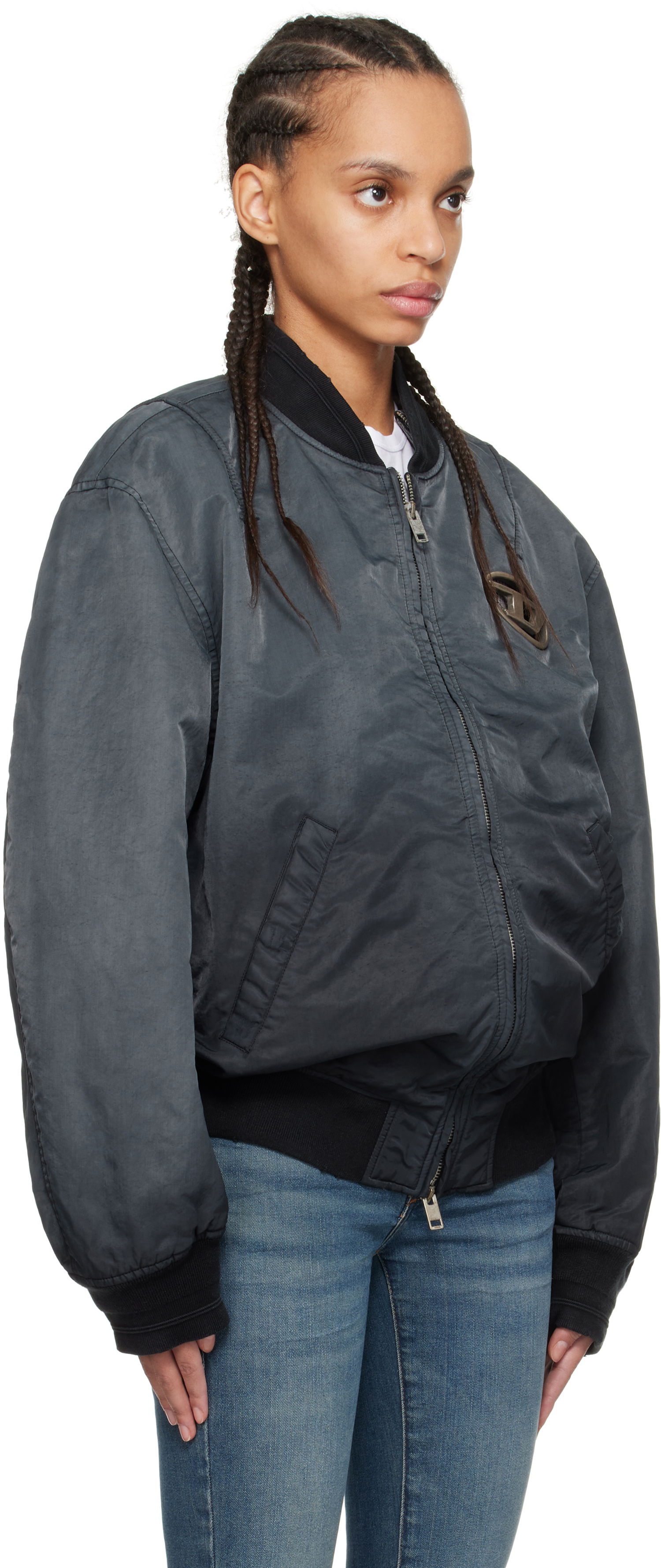 Bomberjakke Diesel J-Kepes Bomber Jacket Grå | A12087 0QHAR, 1