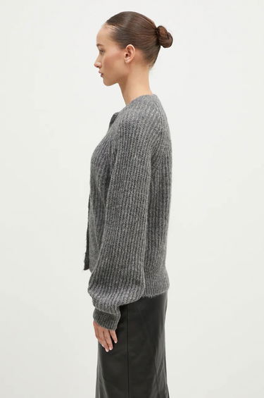 Sweater Samsoe Samsoe Crewneck Sweater Grå | F24300040, 1