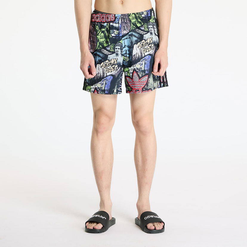 Shorts adidas Originals adidas x Jeremy Scott AOP Shorts Flerfarvet | JY2013