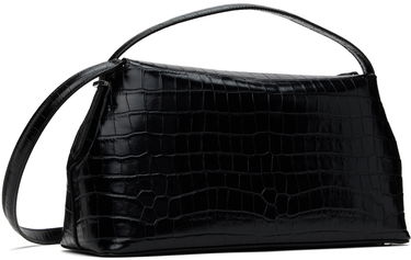 Håndtaske TOTEME Toteme T-Lock Croco Top Handle Bag Sort | 243-WAL961-LE0076, 2