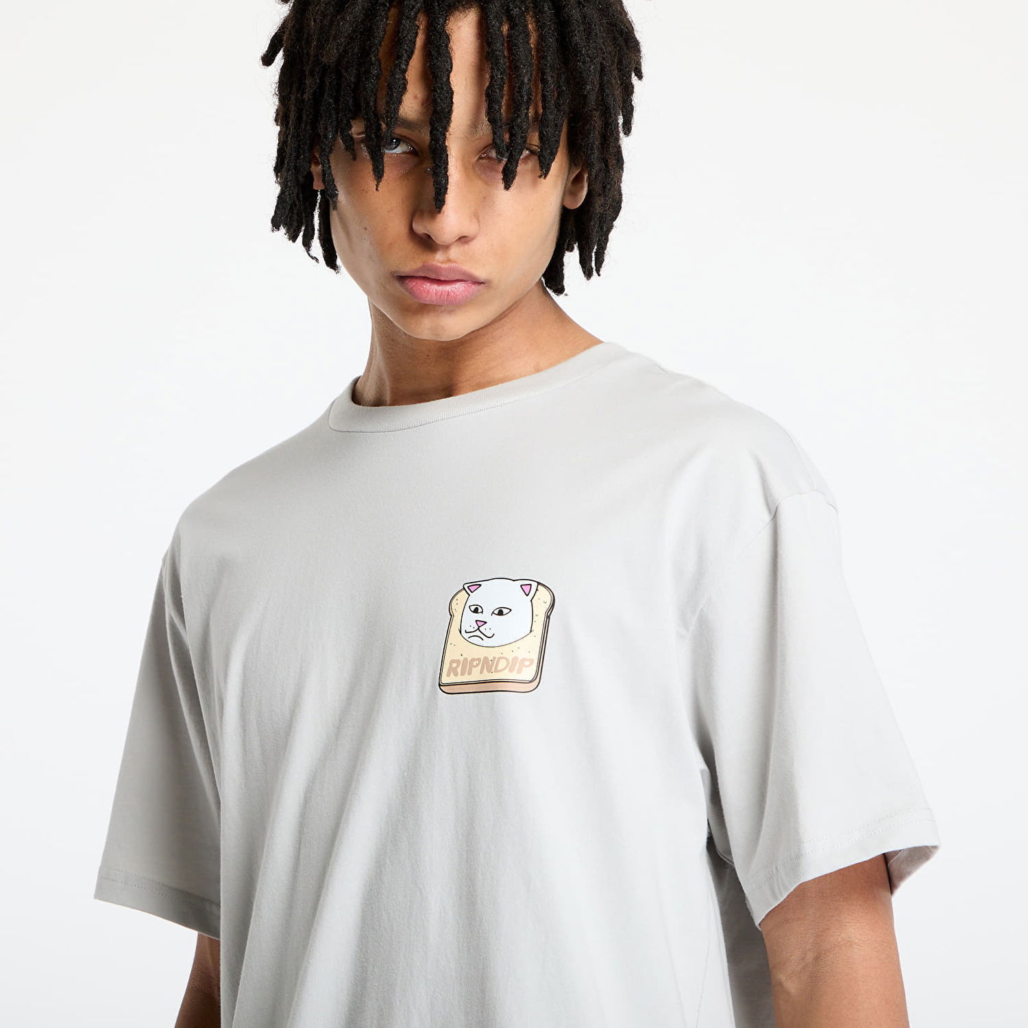 T-shirt RIPNDIP RIPNDIP Gluten Free T-Shirt Grå | RNDSPR25158, 1