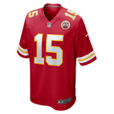 Jersey Nike NFL Kansas City Chiefs Patrick Mahomes Rød | FD1654-657, 0