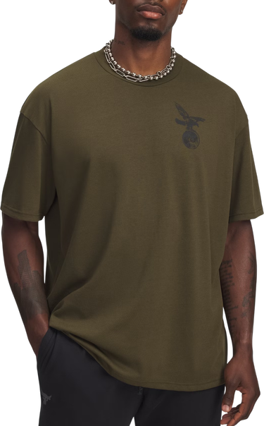 T-shirt Under Armour Project Rock Graphic T-Shirt Grøn | 6006259-308, 0