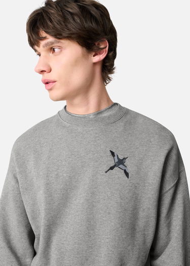 Sweater AXEL ARIGATO Micro Bee Bird Sweater Grå | A3457003, 5