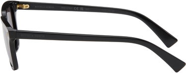 Solbriller Bottega Veneta Bottega Veneta Triangle Stud Rectangular Sunglasses Sort | BV1363S-001, 2