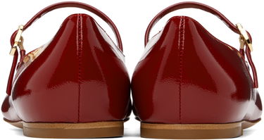Sneakers og sko Gianvito Rossi Gianvito Rossi Christina 05 Ballerina Flats Rød | G22246-05CUO-NUI, 1