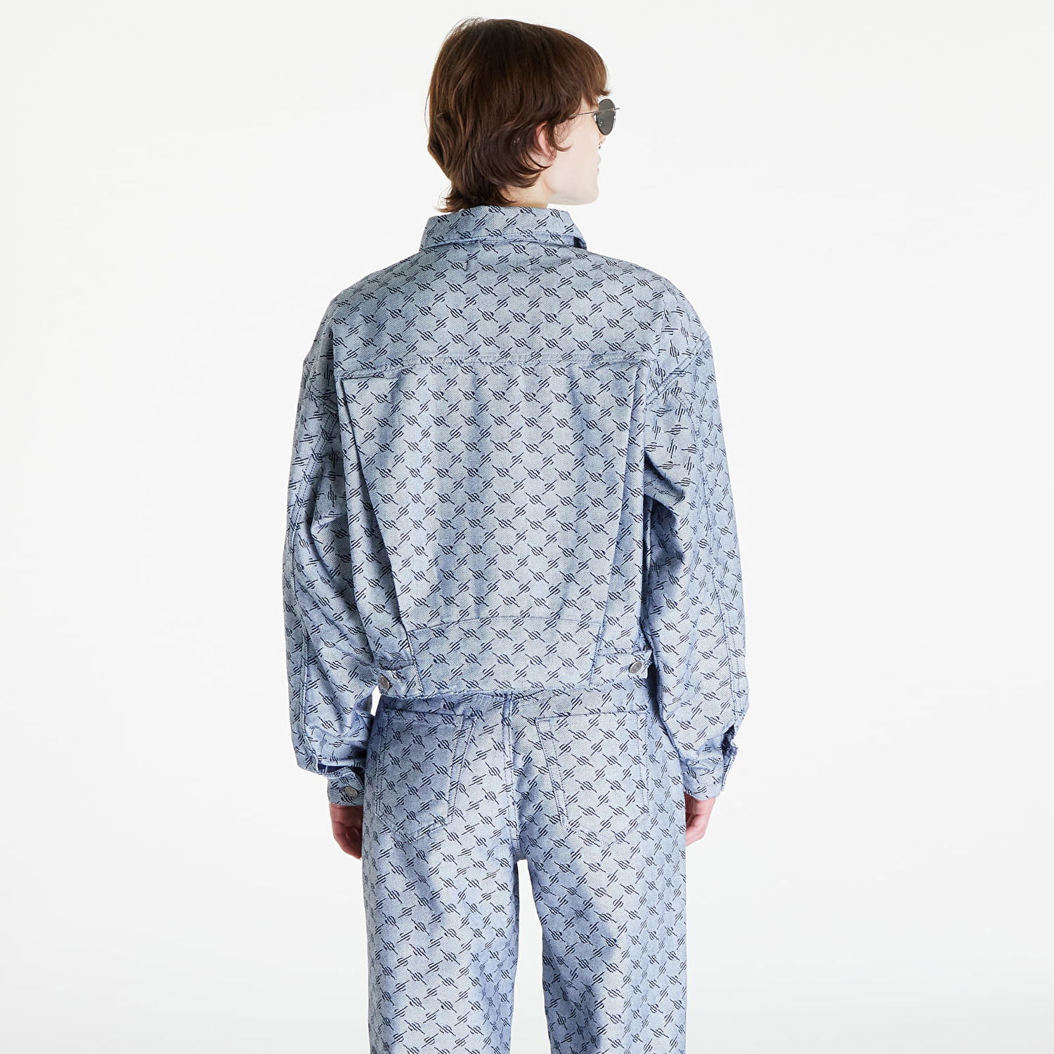 Jakke DAILY PAPER Avery Denim Jacket Turkis | 2411092, 1