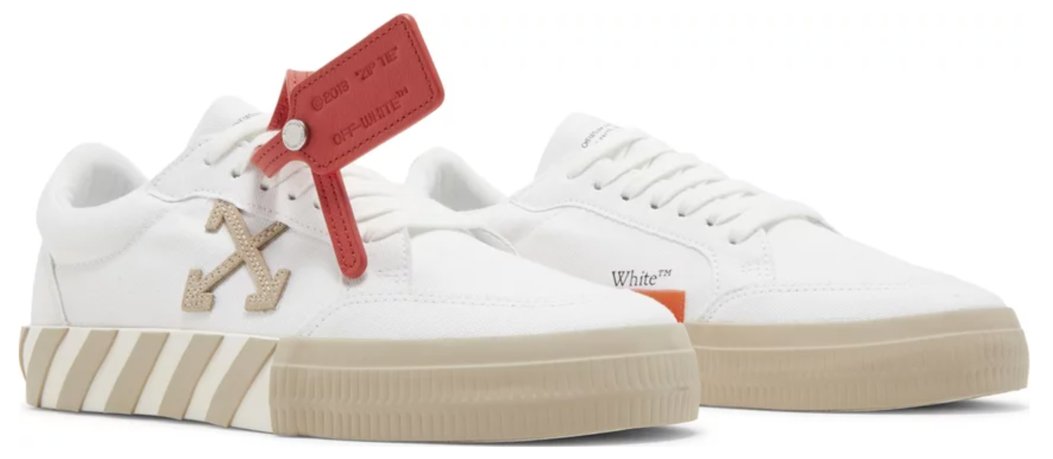 Sneakers og sko Off-White Vulc Sneaker White Beige W Hvid | OWIA272S23FAB0020117, 1