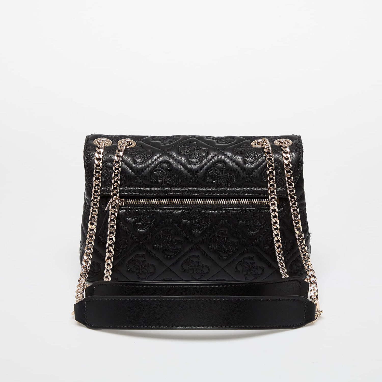 Skuldertaske GUESS GUESS Adelasia Convertible Crossbody Flap Bag Sort | HWQL9658210-BLA, 1