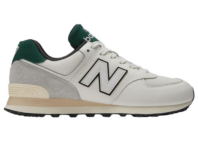 Sneakers og sko New Balance 574 White Green Grå | U574VX2, 0
