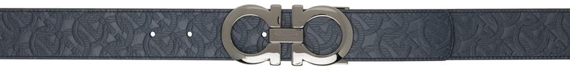 Bælter FERRAGAMO Ferragamo Gancini Reversible Belt Grå | 735830 675542119
