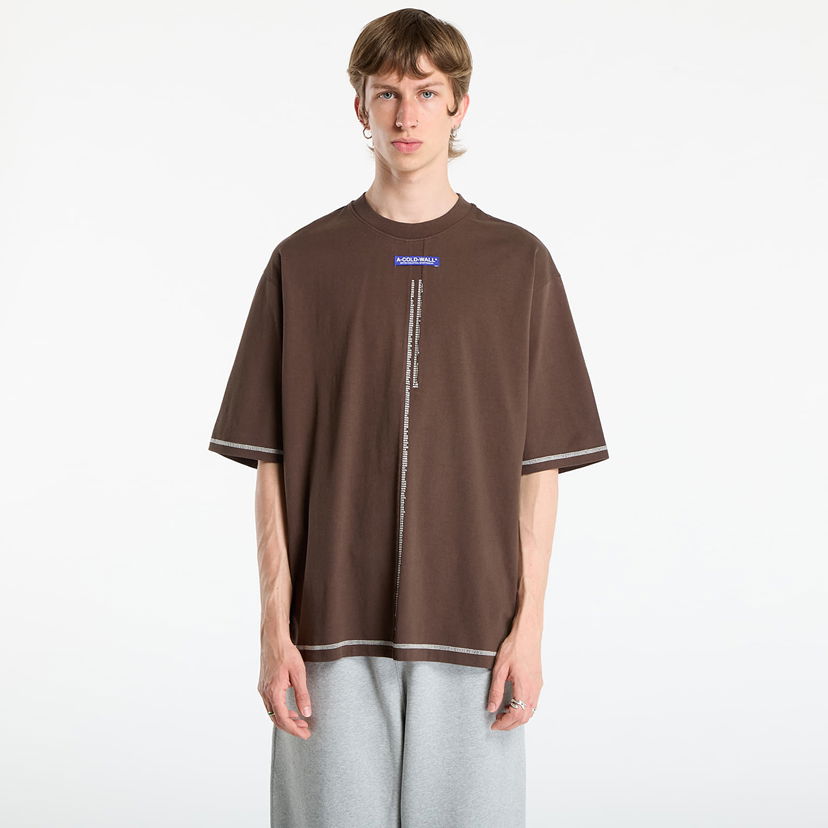 T-shirt A-COLD-WALL* A-COLD-WALL* Night Shift T-Shirt Brun | ACWMTS220 Brown