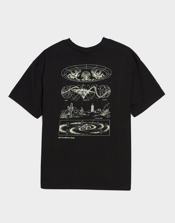 T-shirt Nike T-Shirt ACG Mystery Lights Sort | HV2172-010, 1