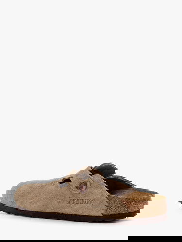 Sneakers og sko Birkenstock Birkenstock Boston Suede Clogs Beige | 060463TAUPE, 2
