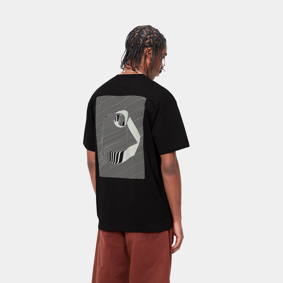 T-shirt Carhartt WIP Jalou Graphic T-Shirt Sort | I033944_9, 1