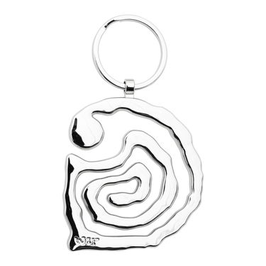 Nøgleringe Carhartt WIP Helix Keychain Metalisk | I035445_1, 1