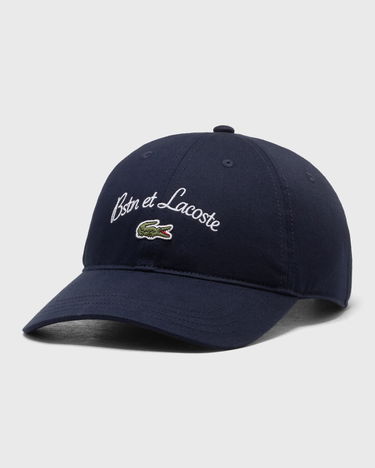 Kasket Lacoste BSTN Cotton Twill Cap Mørkeblå | RK0491-166-BSTN, 1