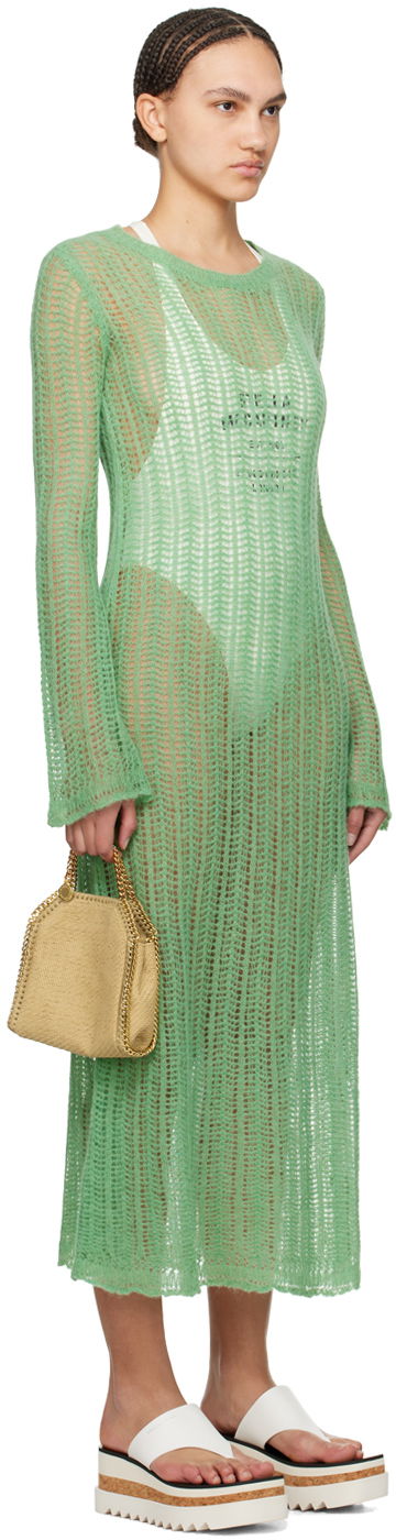 Kjole Stella McCartney Maxi Knit Dress Grøn | 6K07013S2472, 1