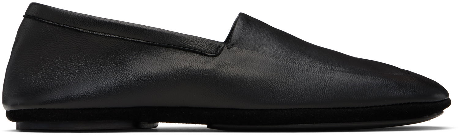 Sneakers og sko LEMAIRE Lemaire Indoor Slipper Loafers Sort | FO0233 LL0023, 0