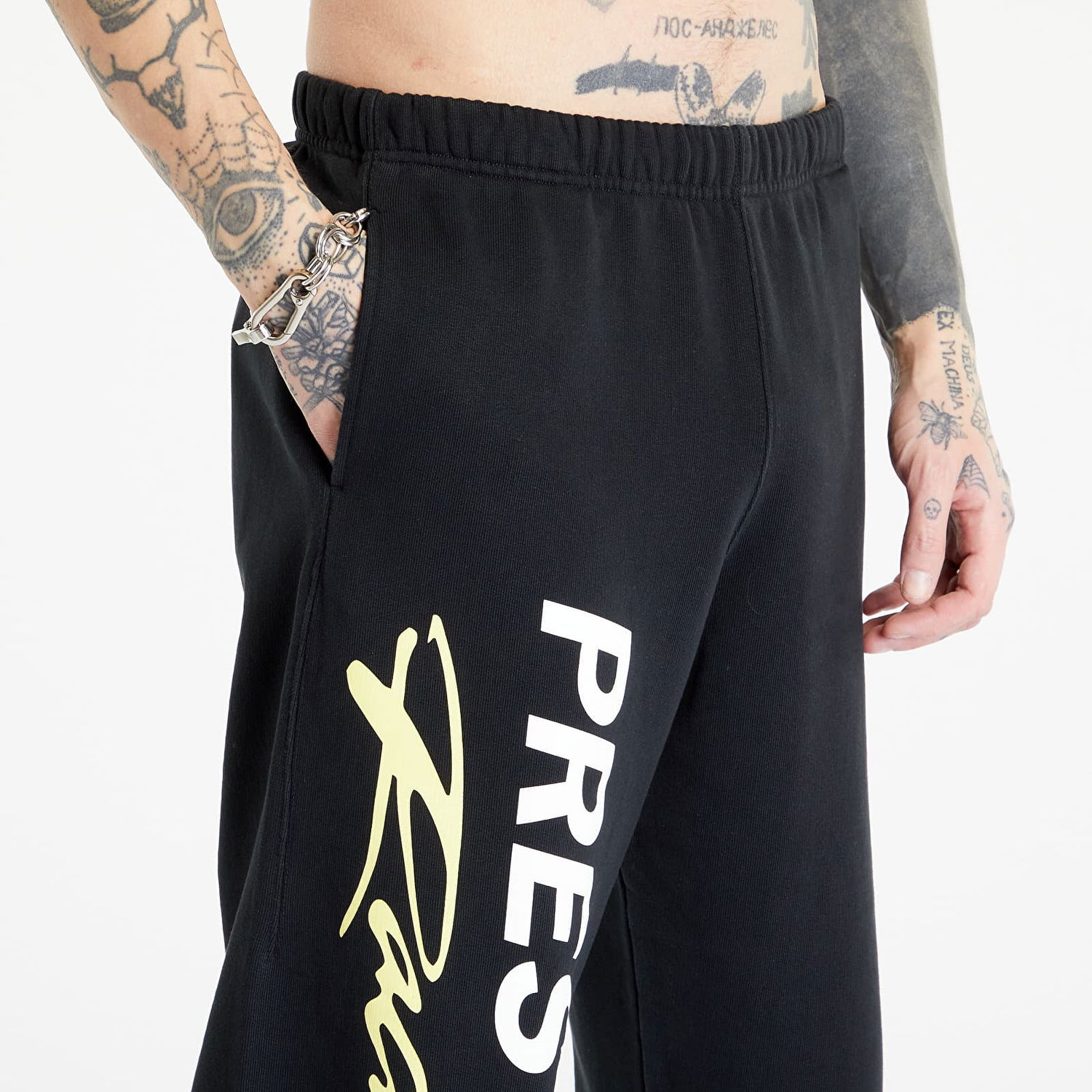 Joggingbukser HERON PRESTON Preston Racing Sweatpants Sort | HMCH027S23JER0031001, 1