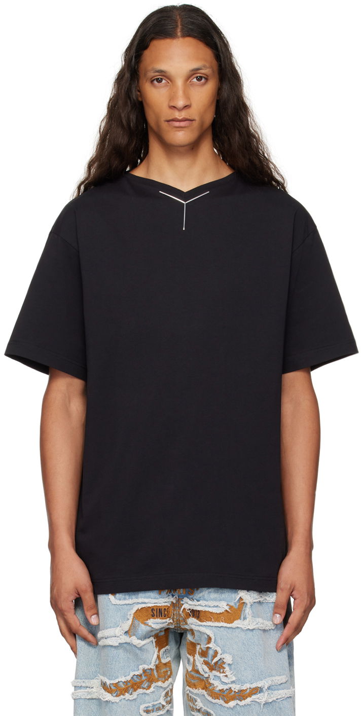 T-shirt Y/PROJECT Chrome T-Shirt Sort | 204TS006