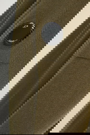 Sweater C.P. Company C.P. Company Wool Blend Sweater Grøn | RFCMKN707A110149A, 3