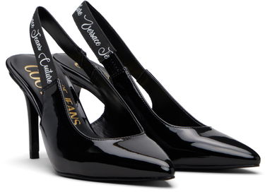 Skopleje Versace Versace Jeans Couture Scarlett Slingback Mid Heels Sort | E79VA3S52_EZS859, 3