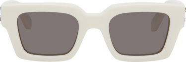 Solbriller Off-White Virgil Square Sunglasses Hvid | OERI008C99PLA0040107, 0
