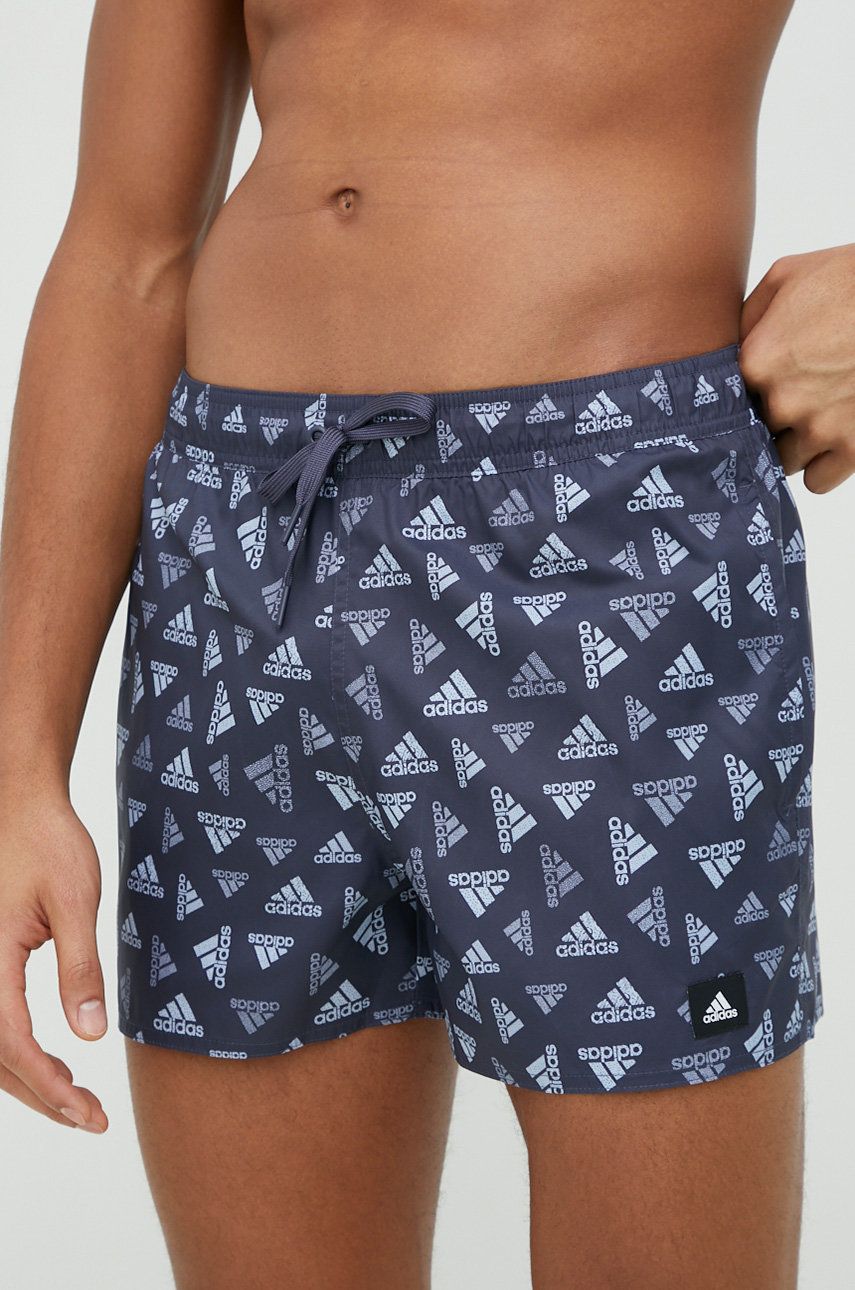Badetøj adidas Performance Swim Shorts Mørkeblå | HT4346, 0