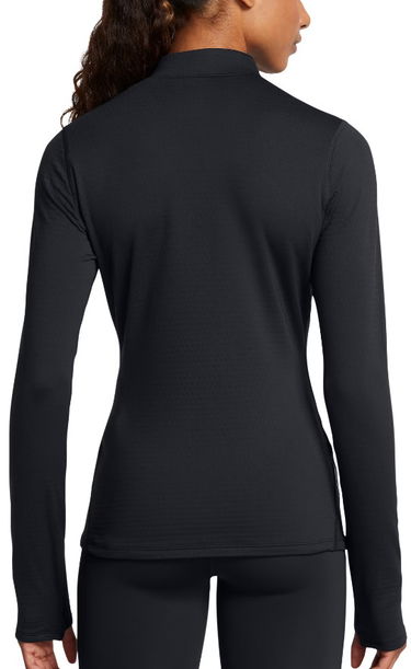 Sweatshirt Under Armour Half-Zip Running Shirt Sort | 1386417-001, 1