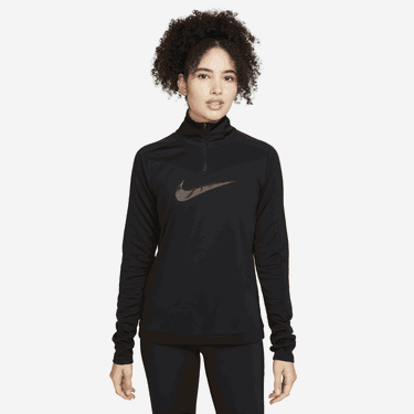 T-shirt Nike Dri-FIT Swoosh Sort | FB4687-010, 0