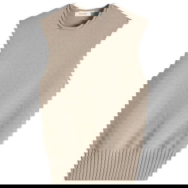 Sweater Entire Studios Entire Studios Burns Knit Vest Beige | ES2714MG, 0