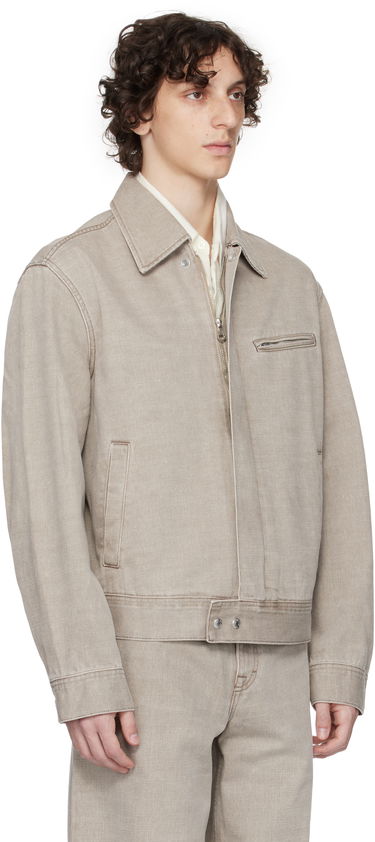 Jakke OUR LEGACY Our Legacy Miller Denim Jacket Beige | M2255MV, 4