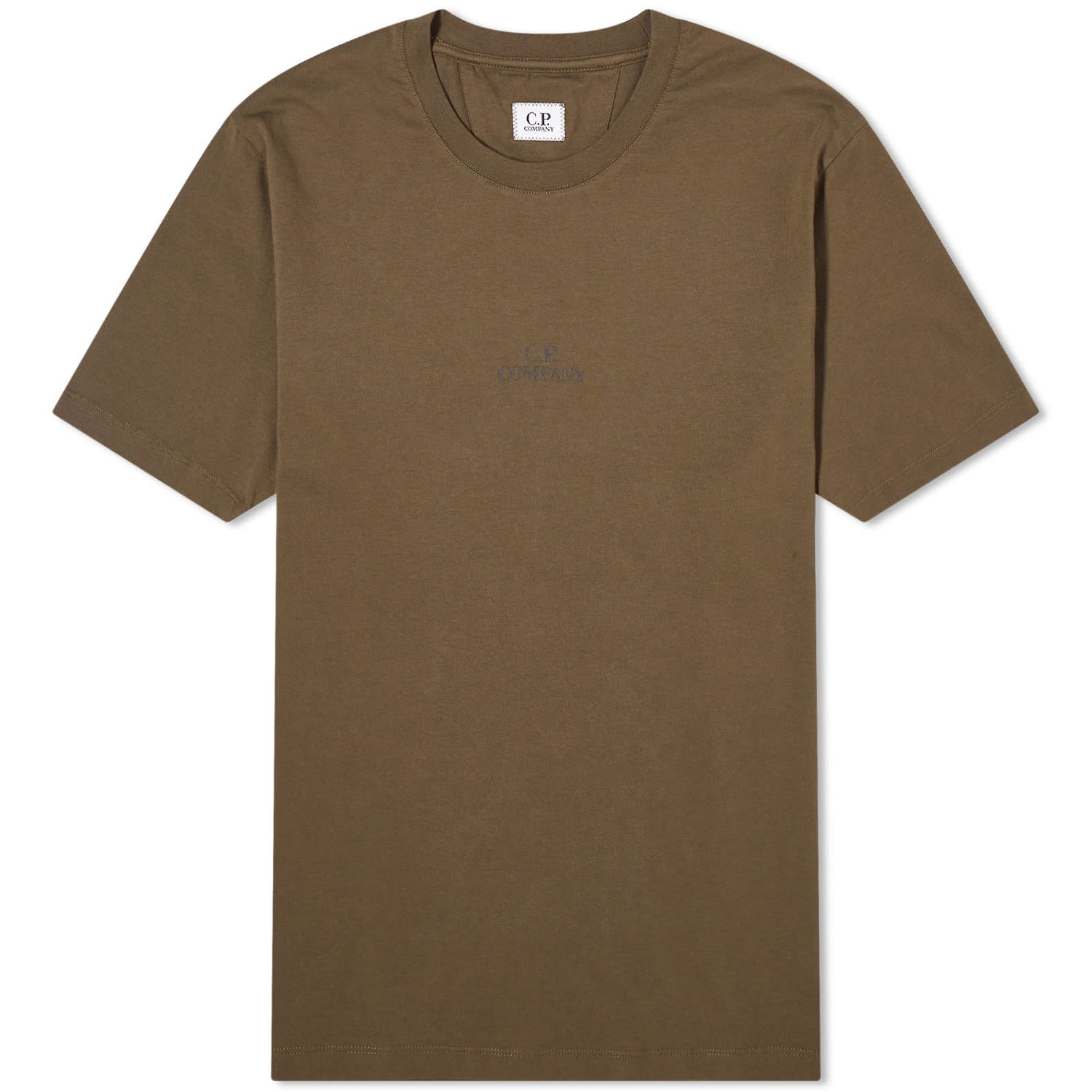 T-shirt C.P. Company 30/1 Jersey Graphic T-Shirt Ivy Green Grøn | CMTS141A-006586W-683, 0